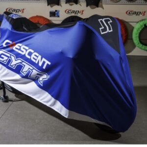 SINGLE LOGO CENTRAL WINDSHIELD FOR BIKE COVER