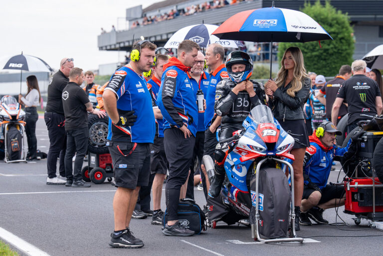 2025 British Superbike Championship, BSB R08, Donington Park, Castle Donington, Derbyshire. 7th September 2025.Joe Talbot GBR DAO Racing Honda
