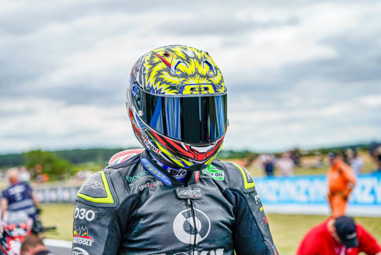 Motorcycle racer