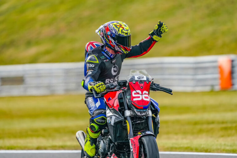 Motorcycle racer