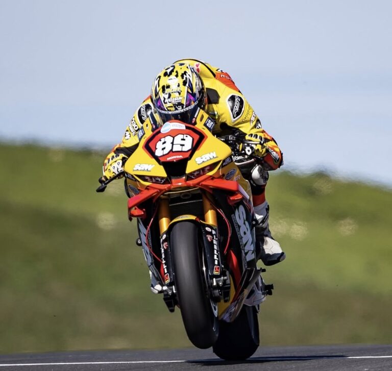 Motorcycle racer