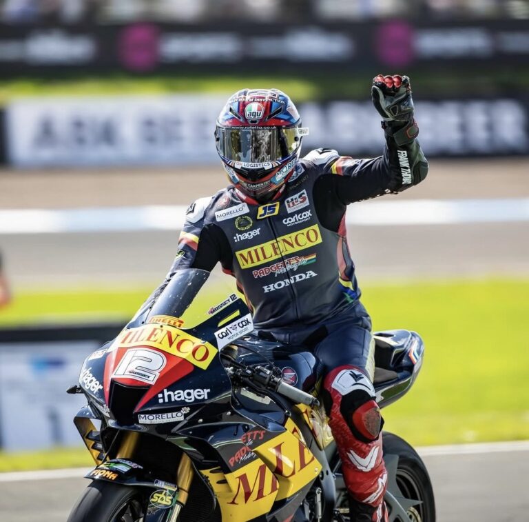 Motorcycle racer